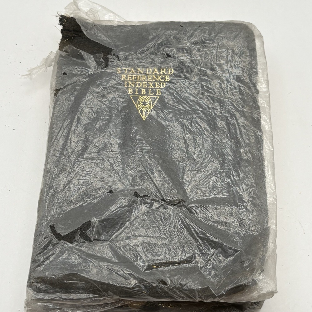 KJV Holy Bible Standard Reference Indexed (Soft Black Leather, 1926) John Hertel